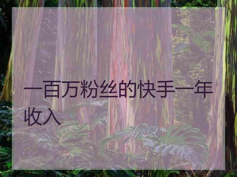 有10万粉丝每个月可以赚多少钱？快手10万粉丝广告费多少_53货源网的简单介绍